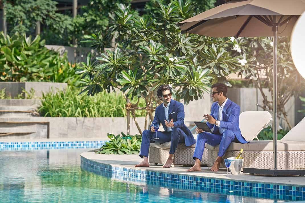 Poolside Cabanas