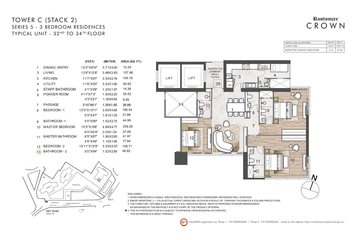 Tower C - 3BHK Series 5